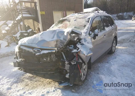 2016 Subaru Forester 2.5I Premium from USA, damaged, VIN JF2SJADC7GH406807